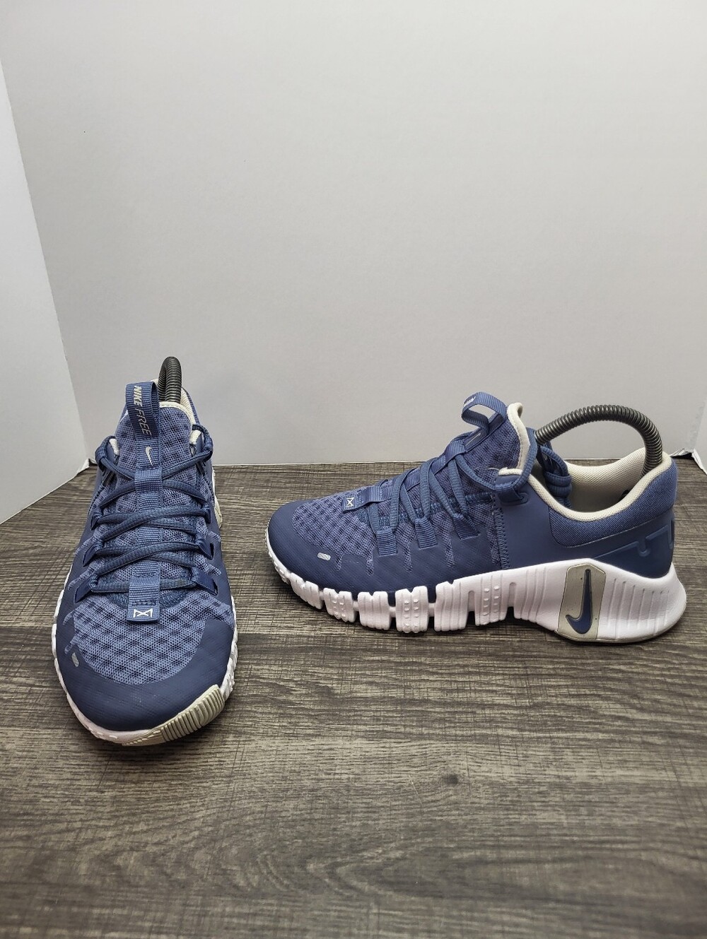 Nike Free Metcon 5 Diffused Blue White Shoes Sneakers Womens Size 7